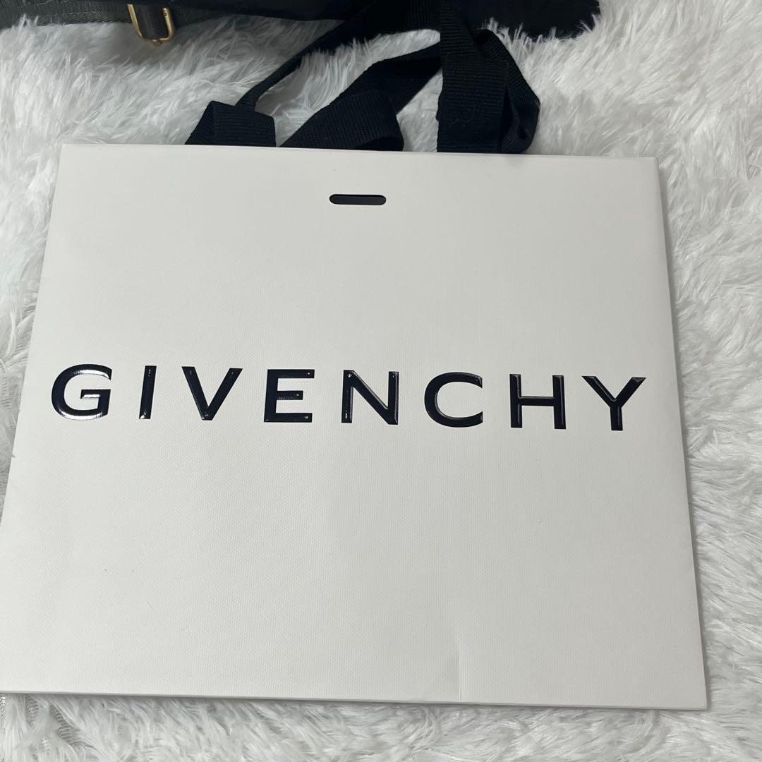 極美品 GIVENCHY ミニトートバッグ ショルダーバッグ グレー×ピンク