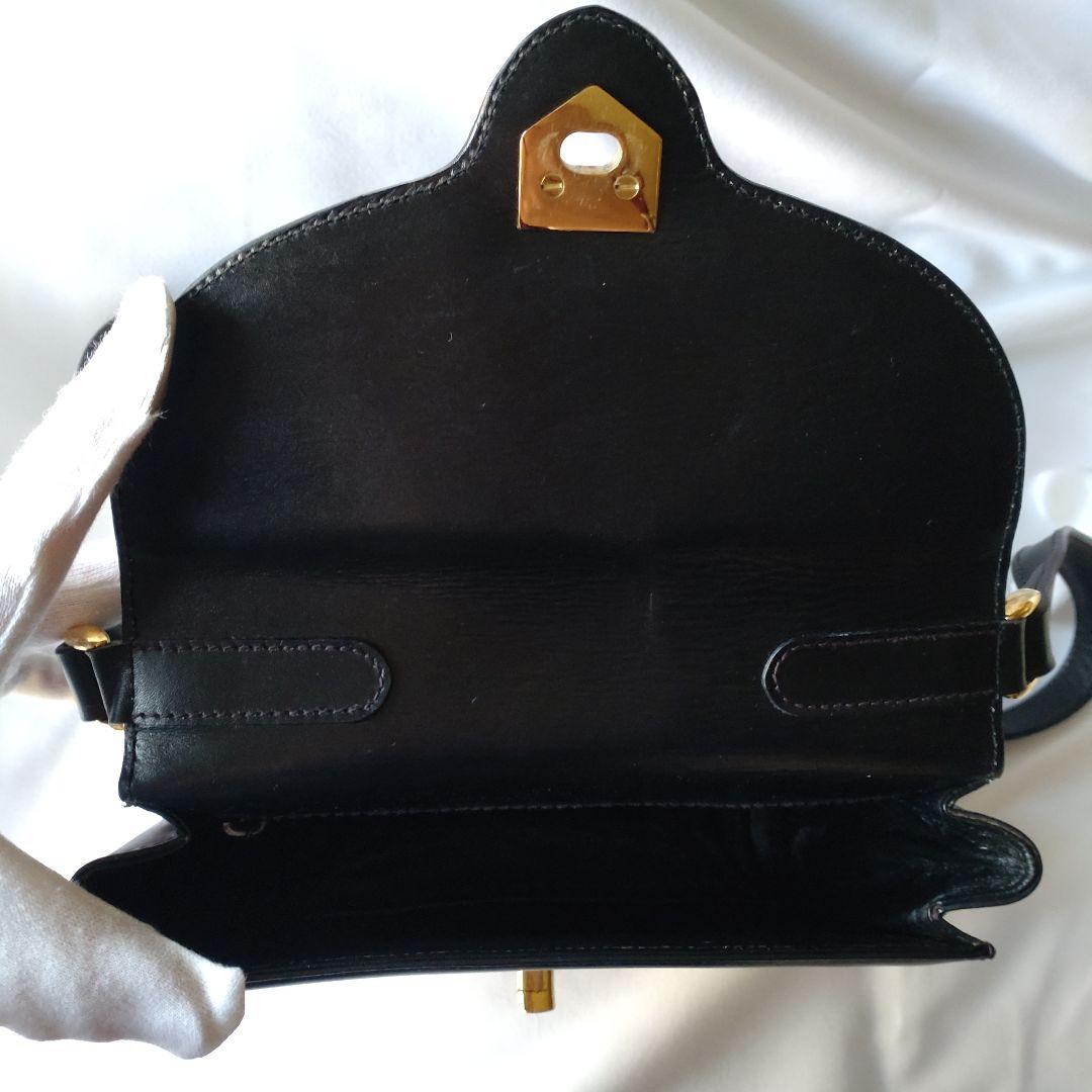 CELINE セリーヌ カデナ ターンロック ショルダーバッグ オールドセリーヌ