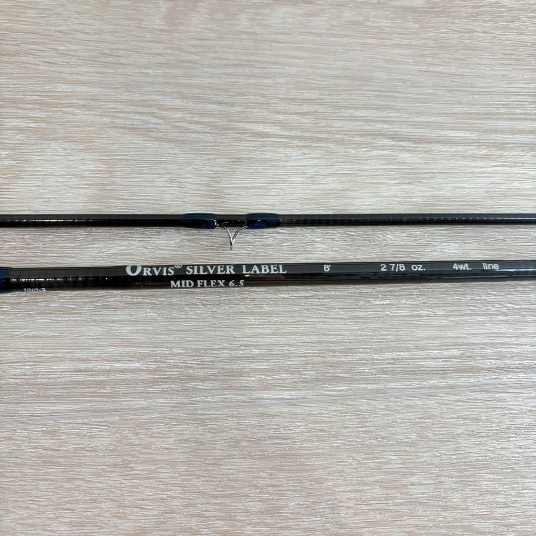 ロッド ORVIS SILVER LABEL MID FLEX 6.5 8ft 4wt