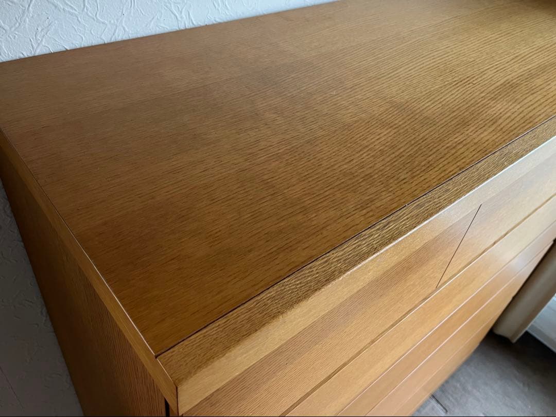 ＊美品＊ 天然木製(ナラ材) タンス