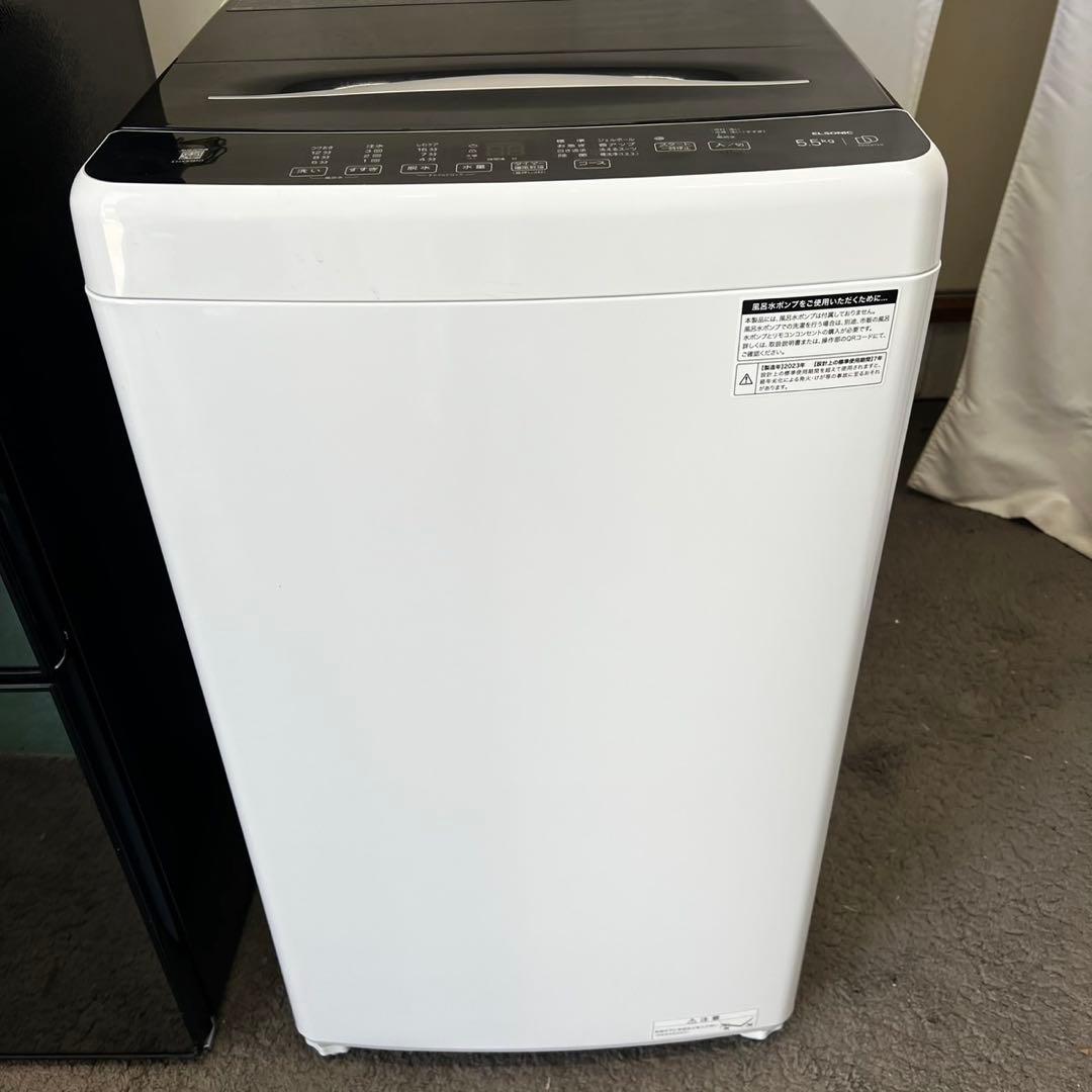 ★126 冷蔵庫　洗濯機　レンジ　家電セット　黒　ミラー　小型　安い　設置無料