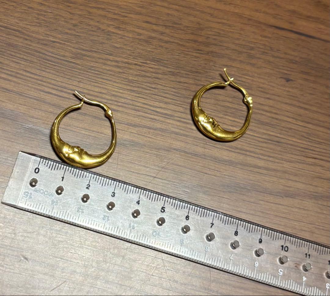 常田大希様着用風 ムーンピアス