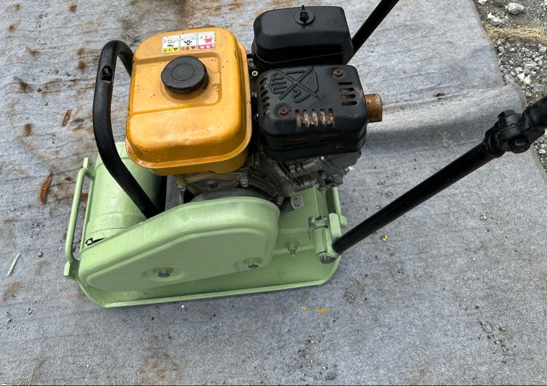 明和 KP60 プレートコンパクター 中古 動作品 日本製メンテナンス済み