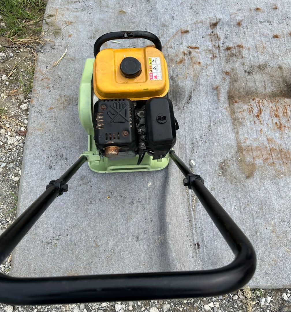 明和 KP60 プレートコンパクター 中古 動作品 日本製メンテナンス済み