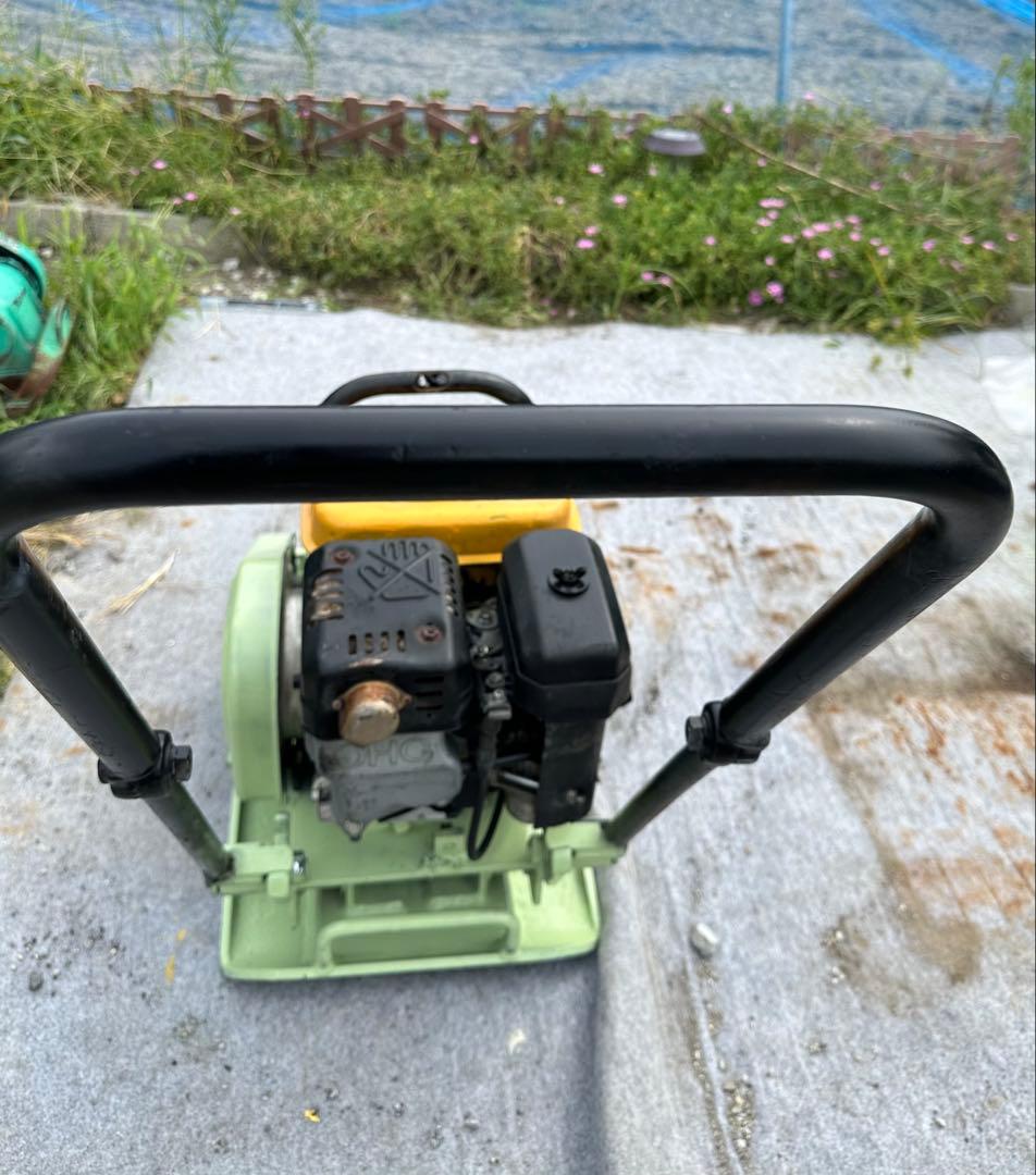 明和 KP60 プレートコンパクター 中古 動作品 日本製メンテナンス済み