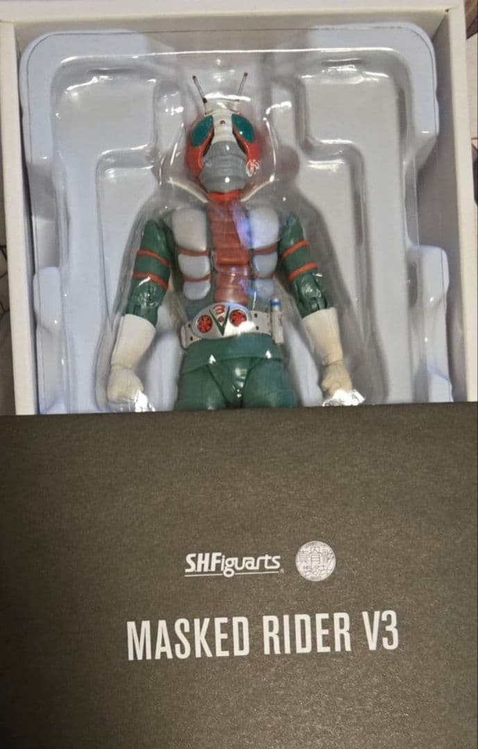 S.H.Figuarts 真骨彫 製法 仮面ライダーV3