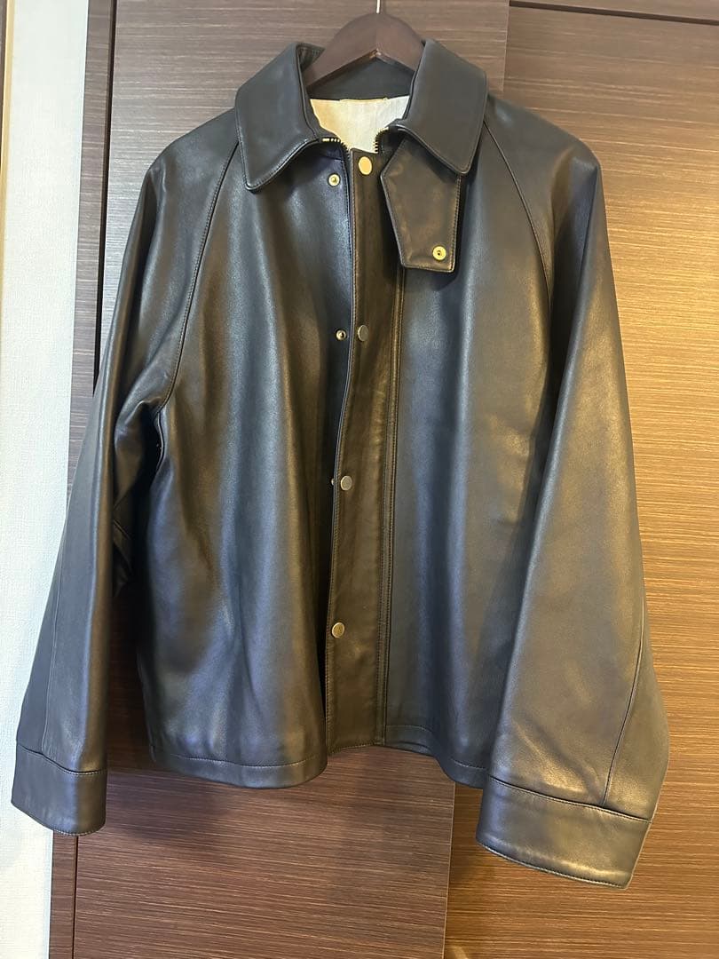 Deuxieme Classe CINQUANTA/チンクアンタ レザーブルゾン