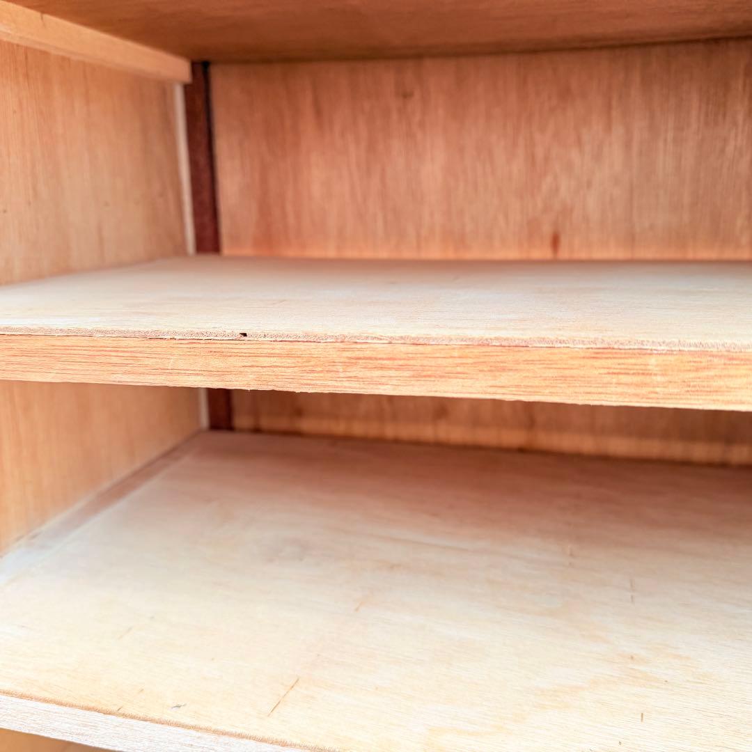 ラタン　5段　籐　棚　チェスト　アンティーク