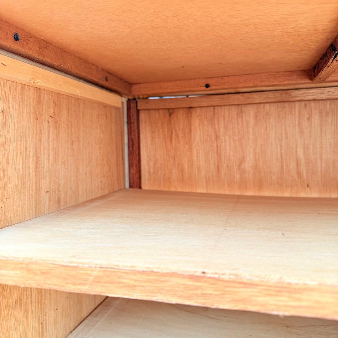 ラタン　5段　籐　棚　チェスト　アンティーク