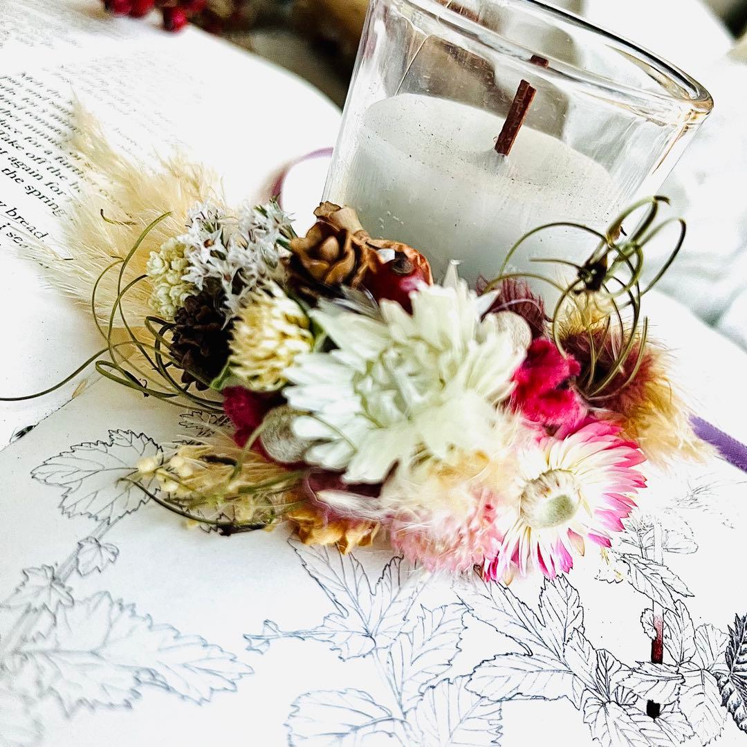 リストドレス　リストブーケ　リストレット　キャンドルリース