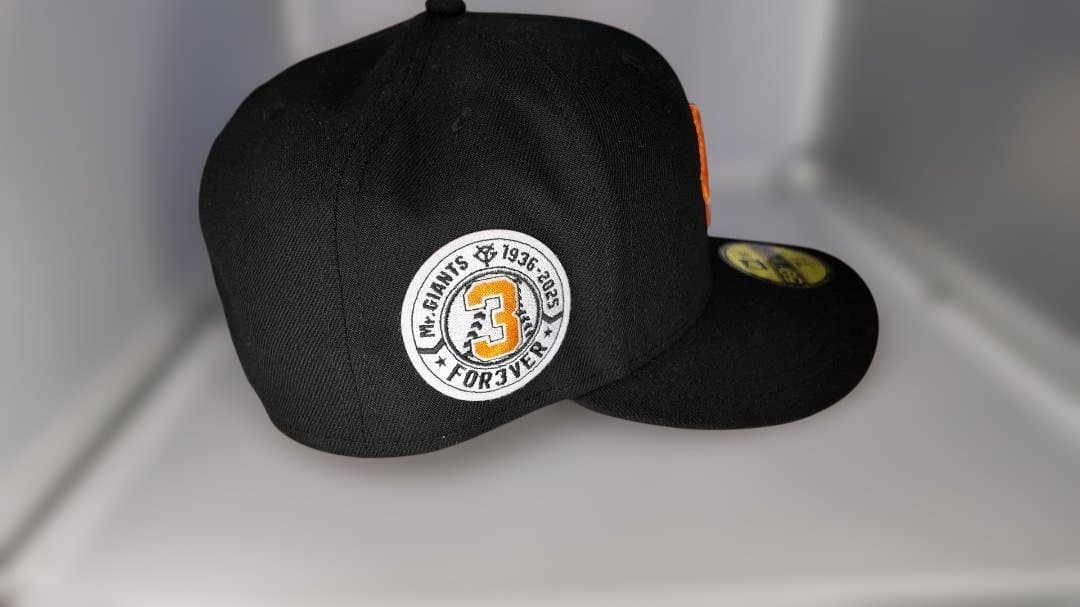 読売ジャイアンツ 長嶋茂雄　追悼試合特別ワッペン付きニューエラ　7 5/8