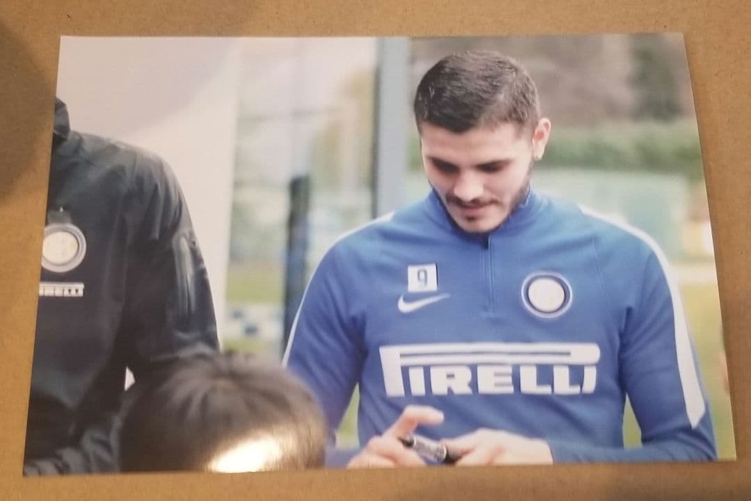 長友　イカルディ　マリオ　ハンダノヴィッチ　パラシオ　ダンブロージオ　直筆サイン