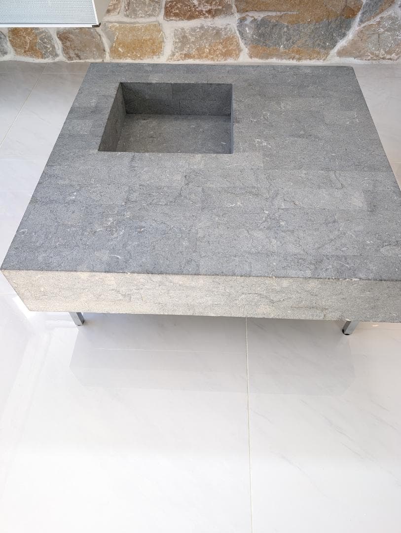 [美品]フクラ HUKLA スクエアセンターテーブル80×80