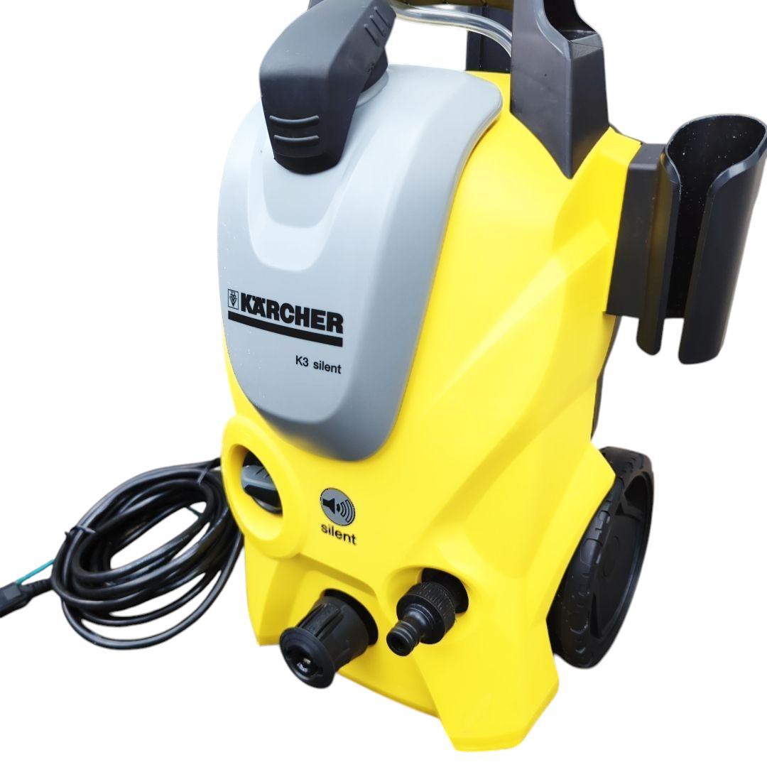 【美品】送料無料 KARCHER K3 サイレント 家庭用高圧洗浄機 50Hz