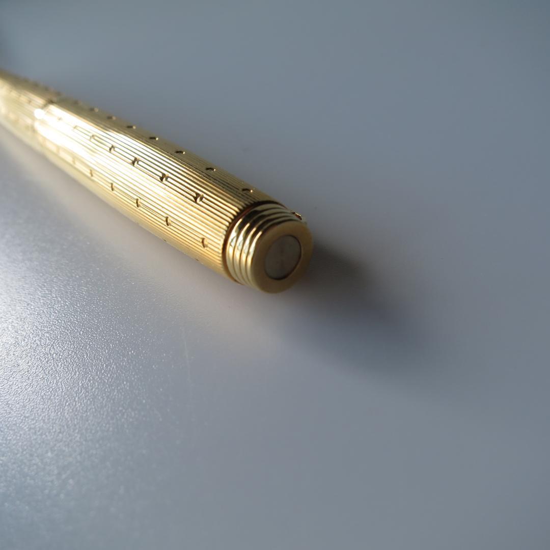 PARKER 20μ 万年筆 MADE IN FRANCE ゴールド×ドット