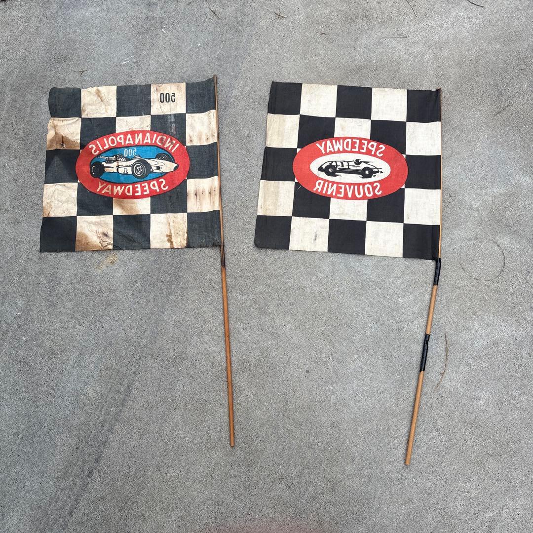 インディアナポリス500 フラッグセット　チェッカーフラッグ　スーベニア