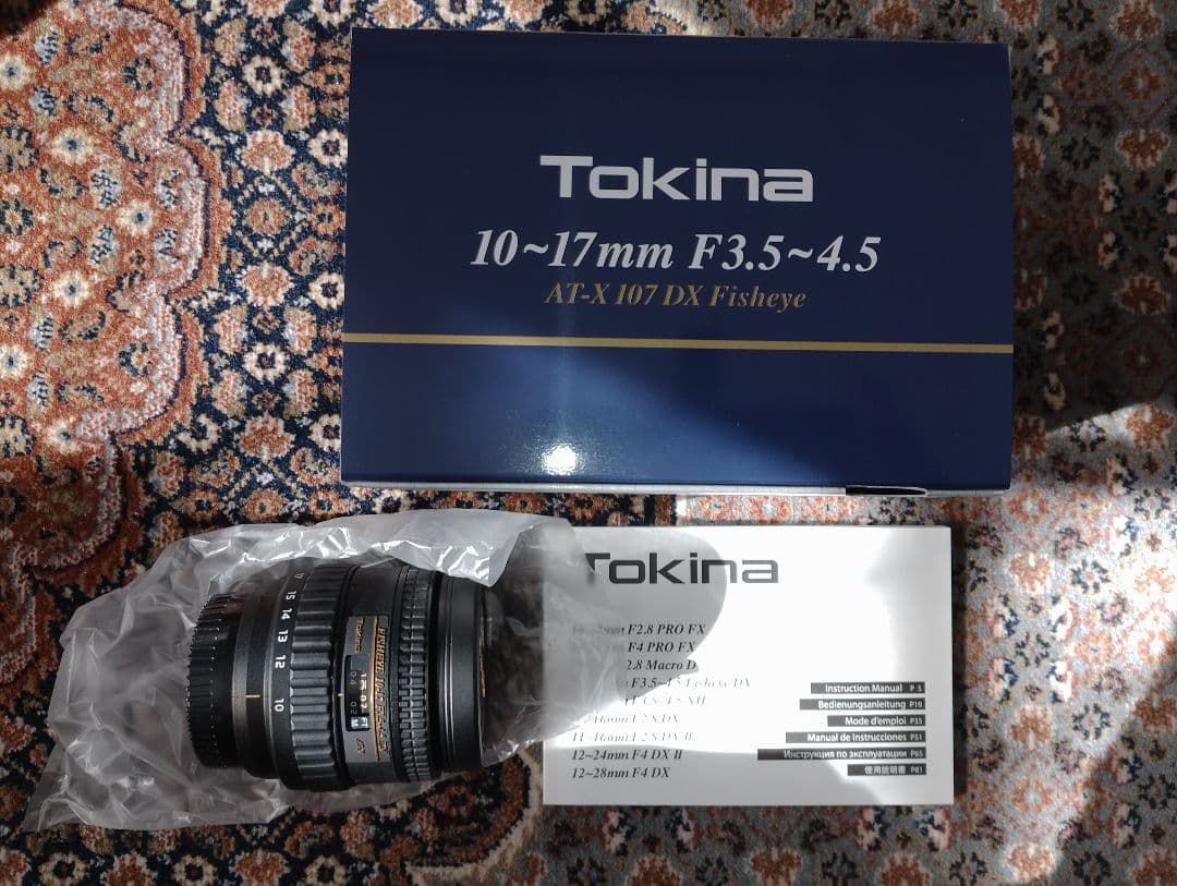 Tokina AT-X107 DX NH Fisheye 10-17mニコン