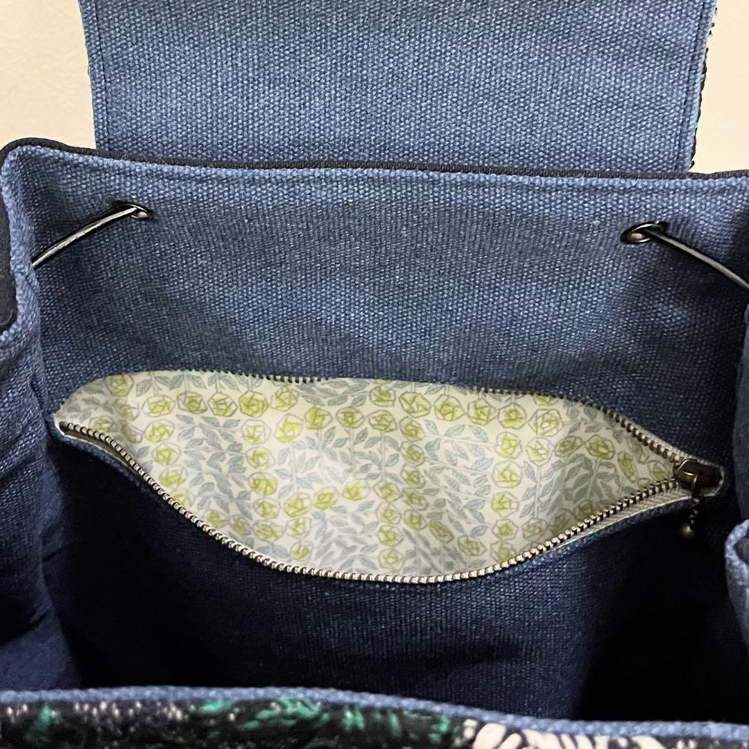 ミナペルホネン　ハンドメイド　リュック