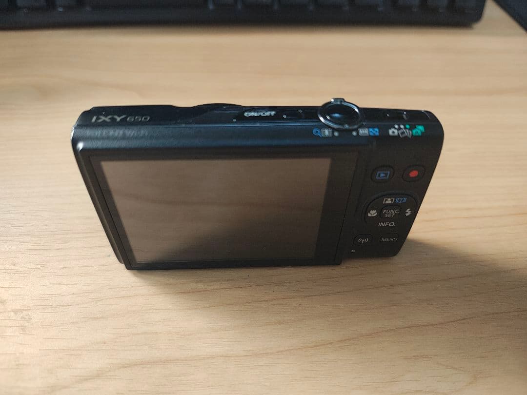 Canon IXY650 ブラック デジタルカメラ コンデジ