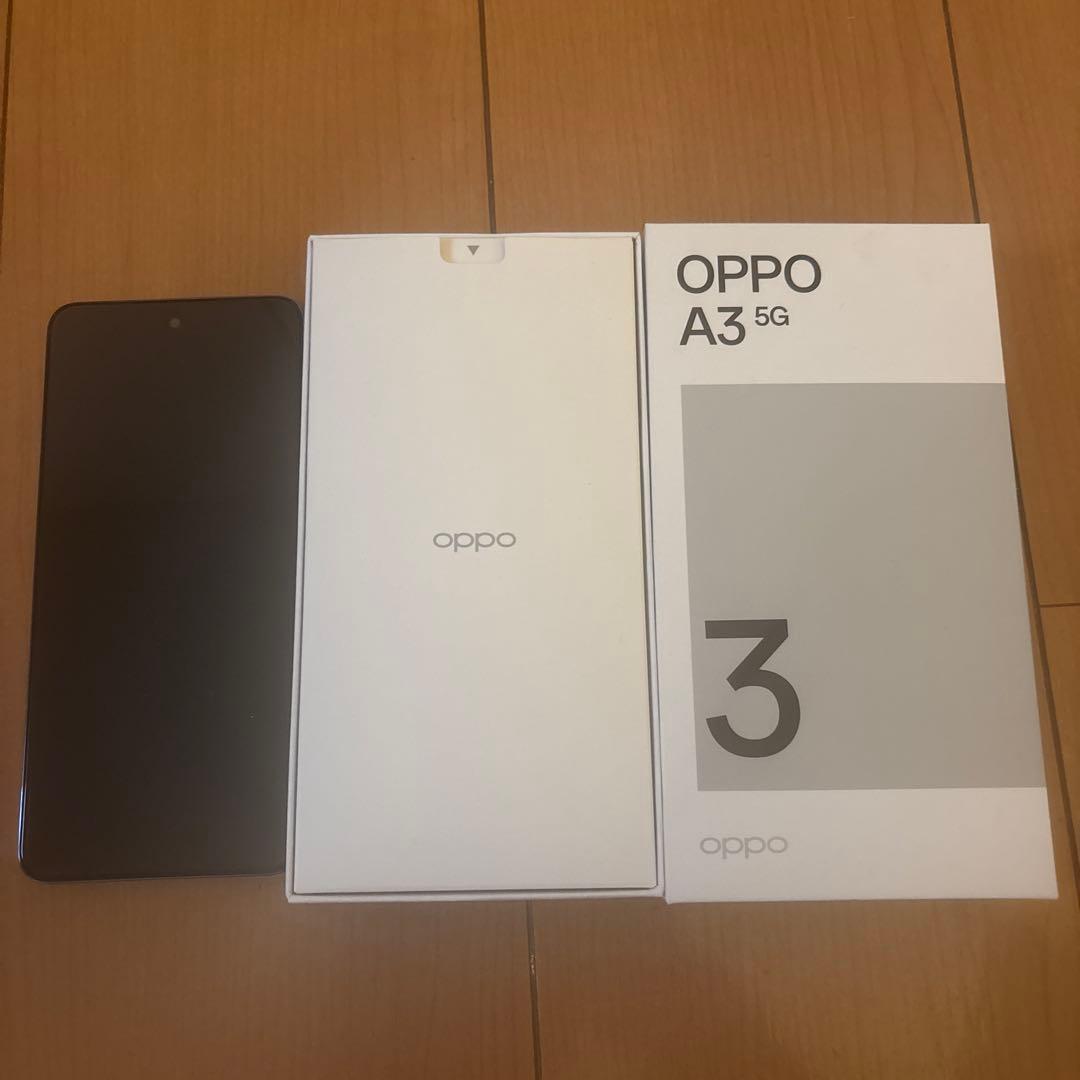 【2月3日まで】OPPO A3 5G パープル 本体