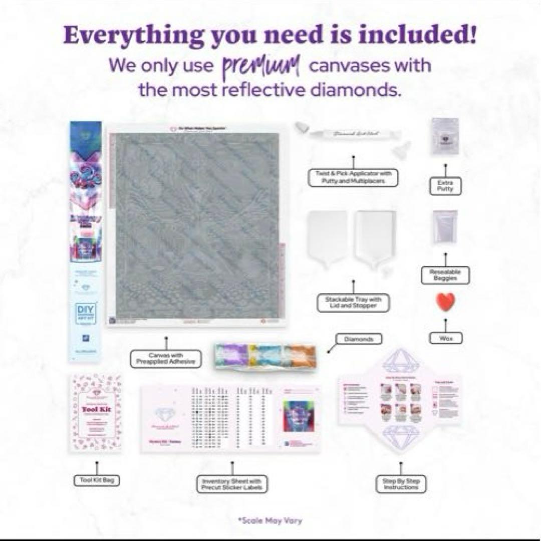 ダイヤモンドアートクラブ　Mystery Kit DACキット