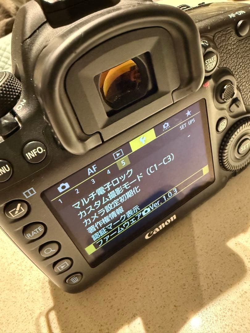 【動作品】Canon 5D Mark IV 中古 フルサイズ一眼