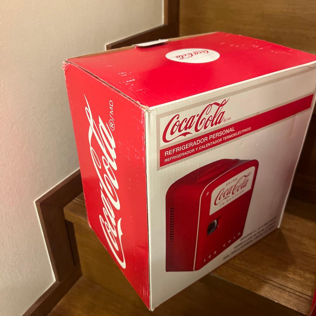 中古品 コカ・コーラ ポータブル ミニ 冷蔵庫