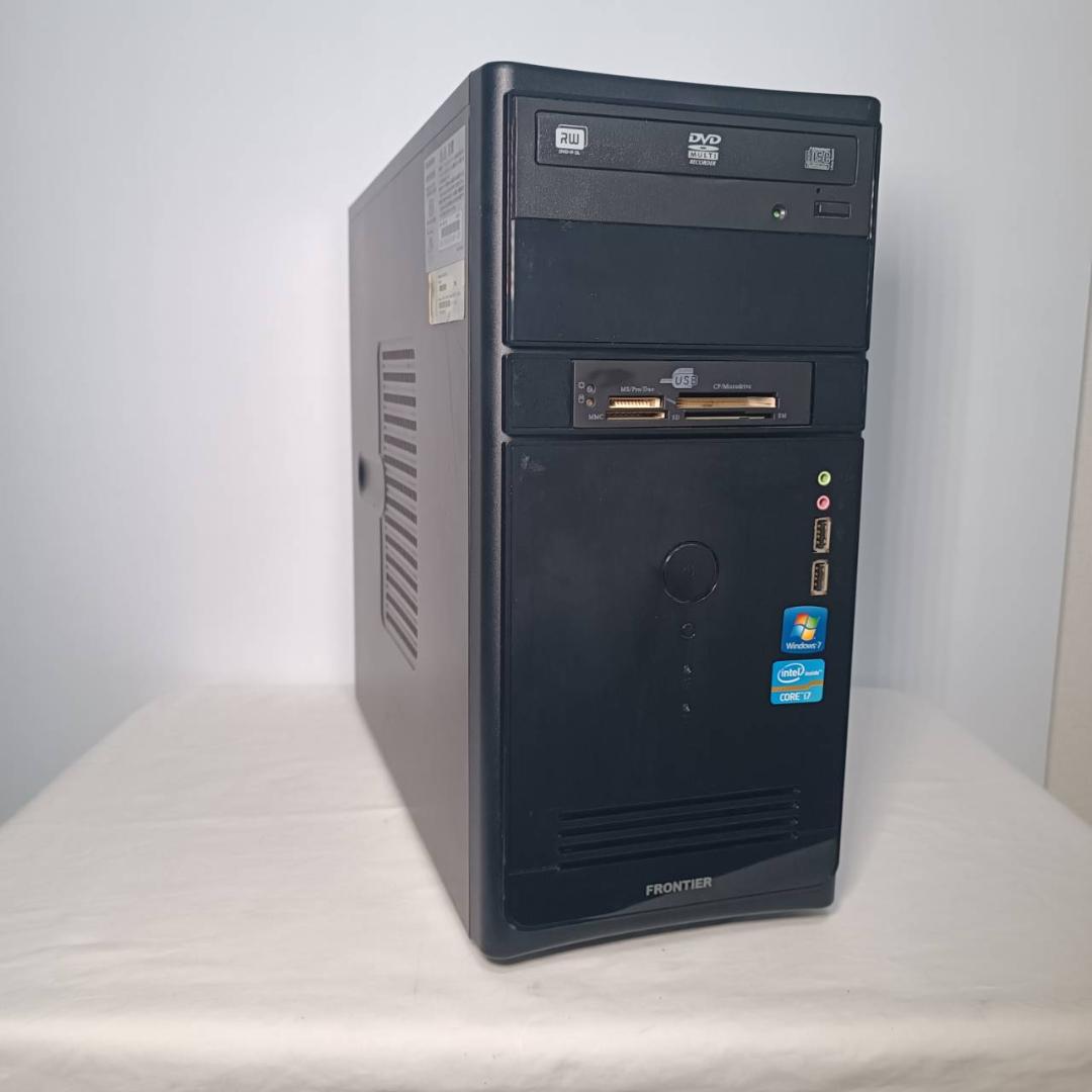 【激安ゲーミングPCフルセット】快適動作！MS Office搭載 フロンティア