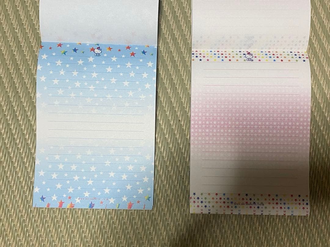 【レア☆平成 当時物 レトロ】ハローキティメモスター柄2種