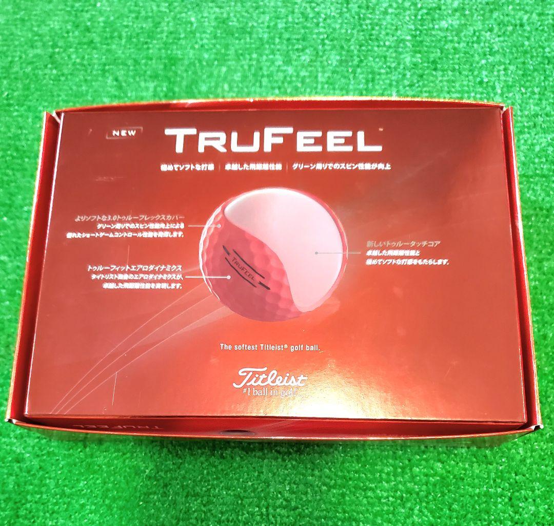 【入手困難】新品 TitleistTRUFEEL トゥルーフィールマッドレッド
