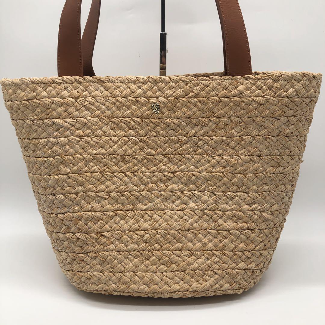 極美品 ヘレンカミンスキHELEN KAMINSKI かごバッグ 大容量　A4可