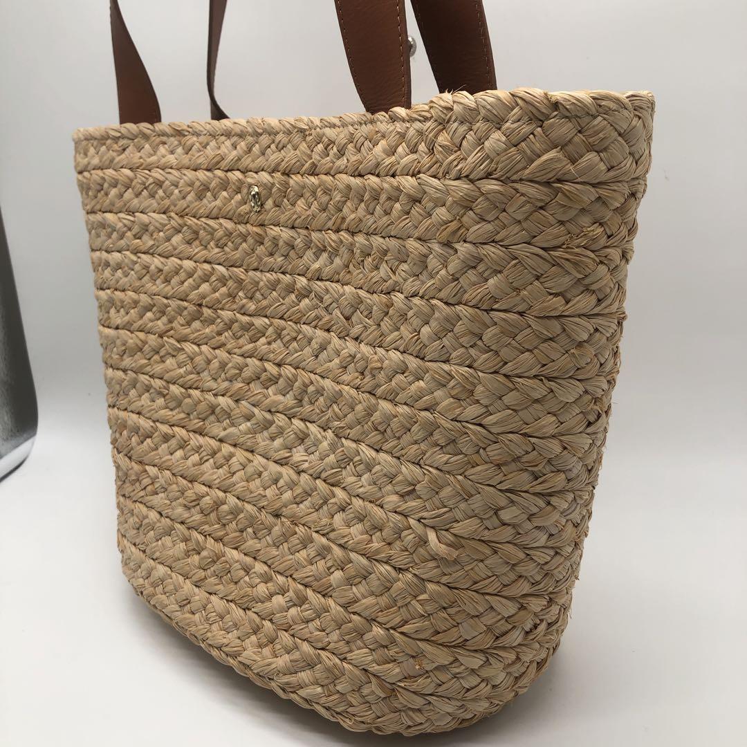 極美品 ヘレンカミンスキHELEN KAMINSKI かごバッグ 大容量　A4可