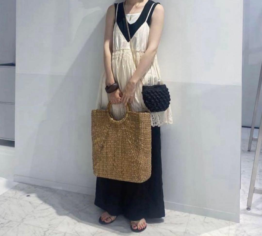 crinkle crinkle crinkle ピンク キャミソール　ブラウス