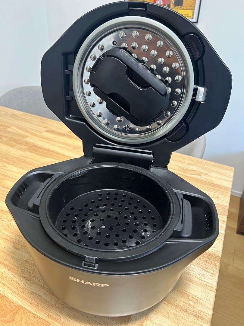 SHARP 水なし自動調理鍋 ヘルシオ ホットクック KN-HW16G-B