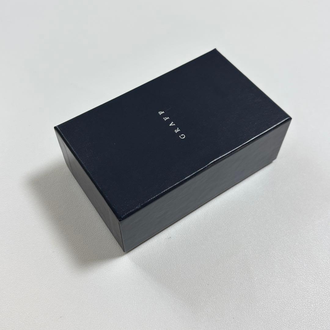 美品　グラフ　ペアリングケース　結婚指輪　空箱　ジュエリーボックス　旧型