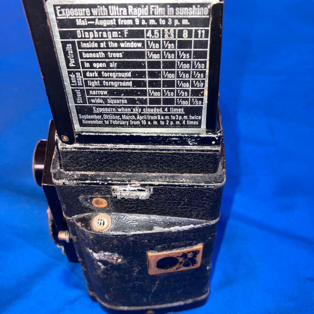 週末特価！イコフレックス二眼レフカメラ(コーヒー缶)