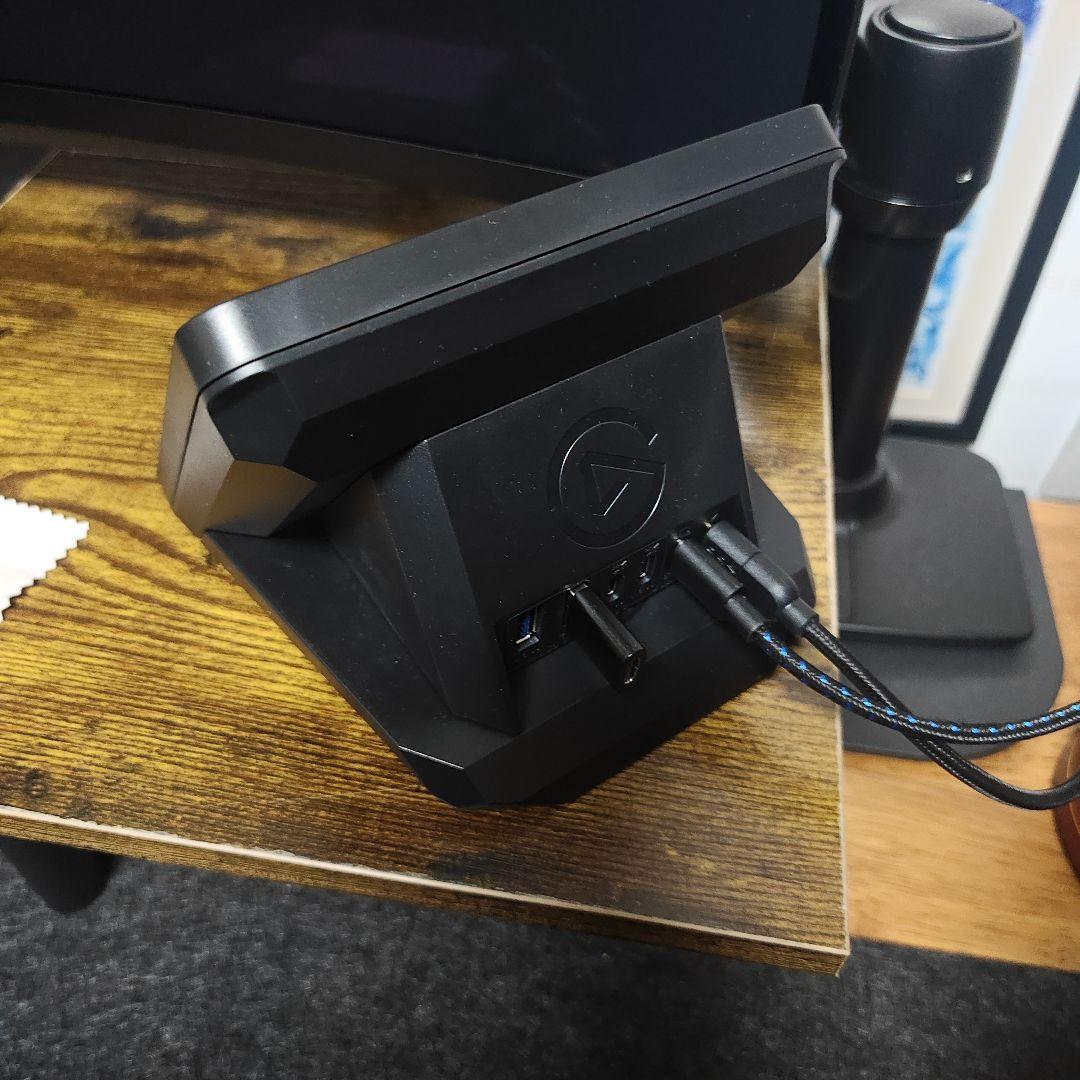 elgato stream deck+　Hub ゴールドボタン