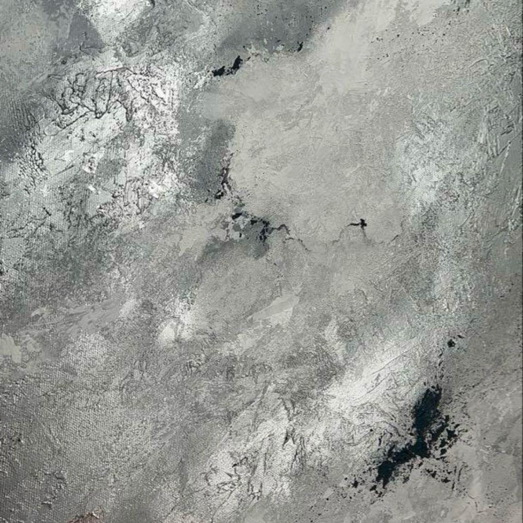 大型アート　アート　モダン　クラシック　ホワイト　シルバー　グレー　ブラック