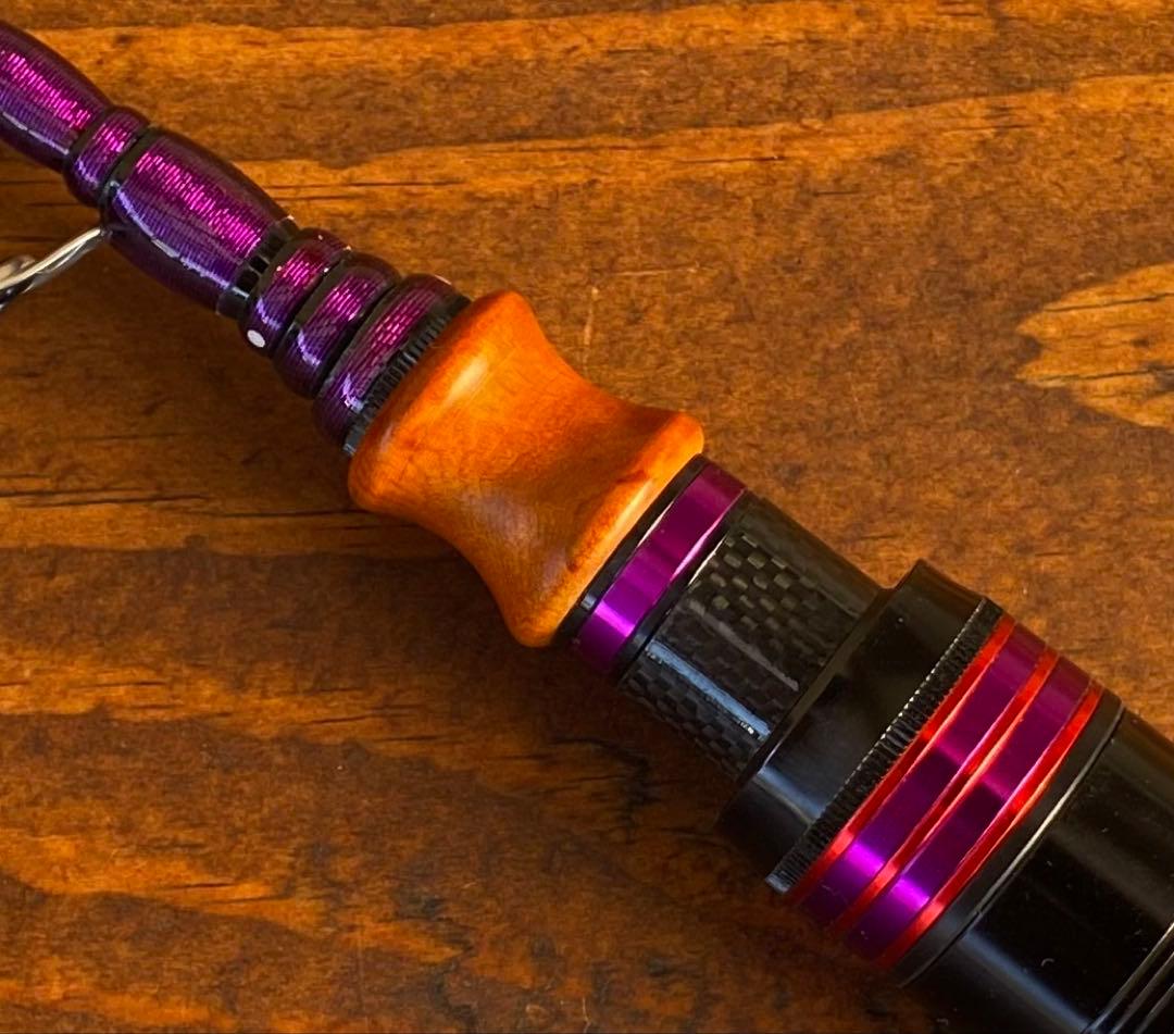 4ft11inch トラウトロッド　ベイトロッド　テレスコロッド　ウッドグリップ