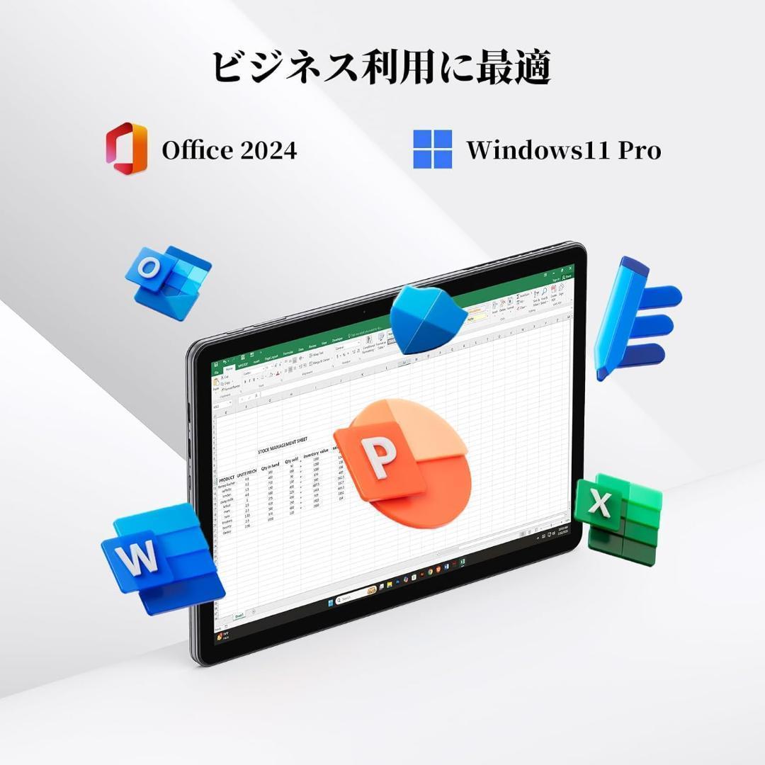 office2024✨2in1 タブレットPC 10.1 Windows11プロ