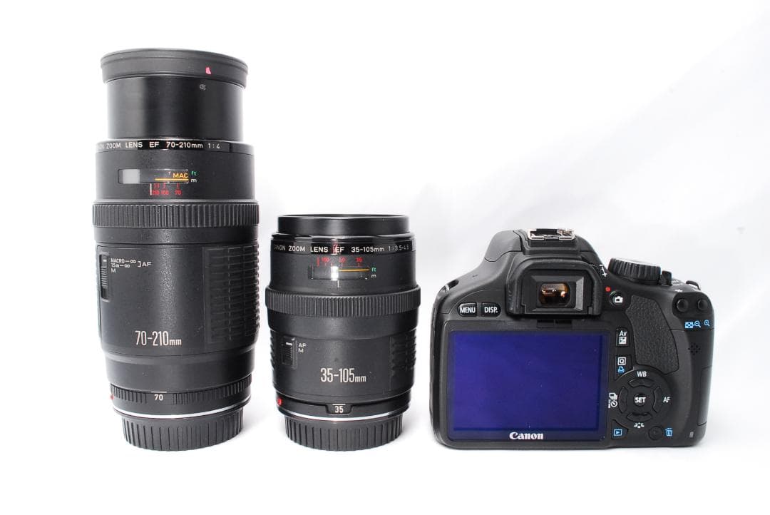 Canon EOS kiss X4 デジタル一眼レフ　ダブルレンズ　付属品付き❣️