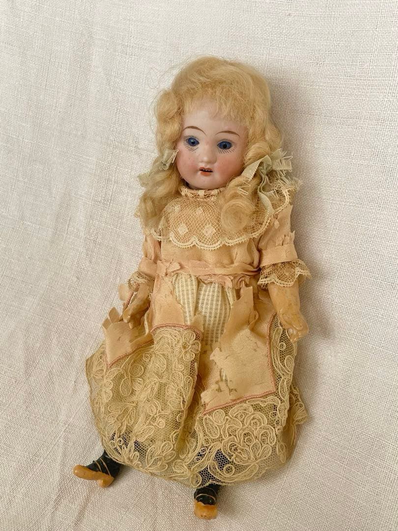 アンティークビスクドール、ミレット、オールオリジナル