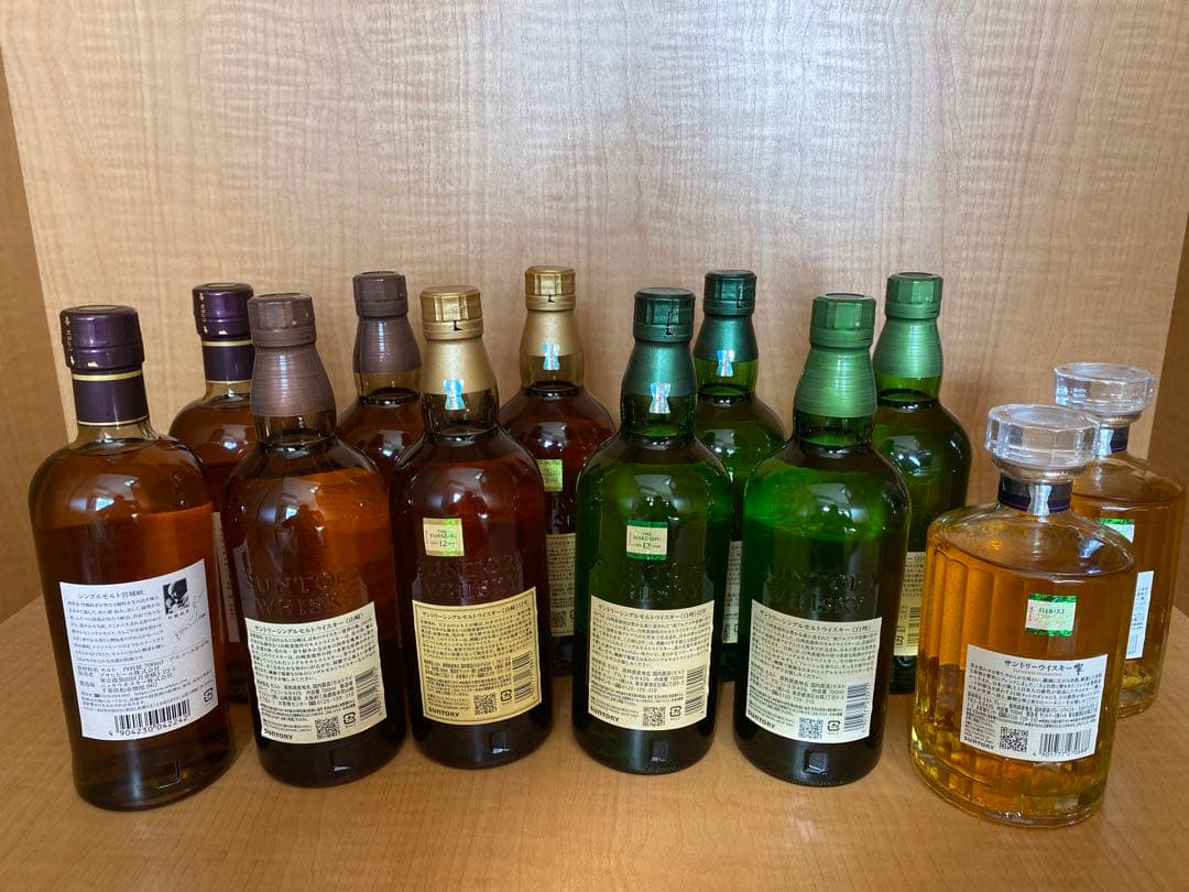 国産ウィスキー12本セット