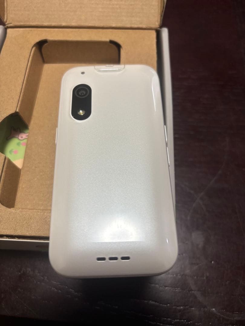 【美品】SoftBank キッズフォン3 本体　白