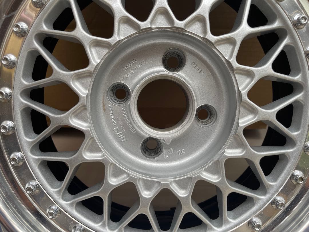 希少❗️BBS RS (RS031) 15インチ　ナンカンタイヤ4本セット