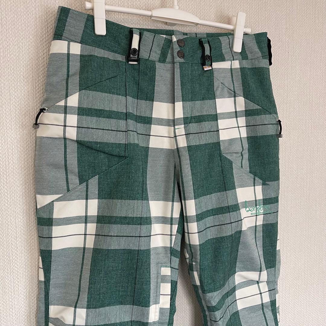 MW-001 bonfire ボンファイア スノボウェア チェック柄 送料無料