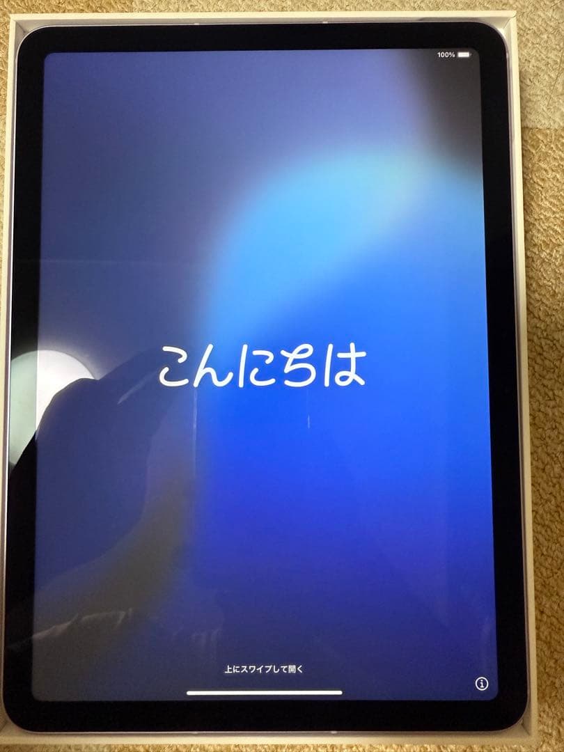 早い者勝ち iPad Air(M3)256GB 紫 WiFi+Cellular