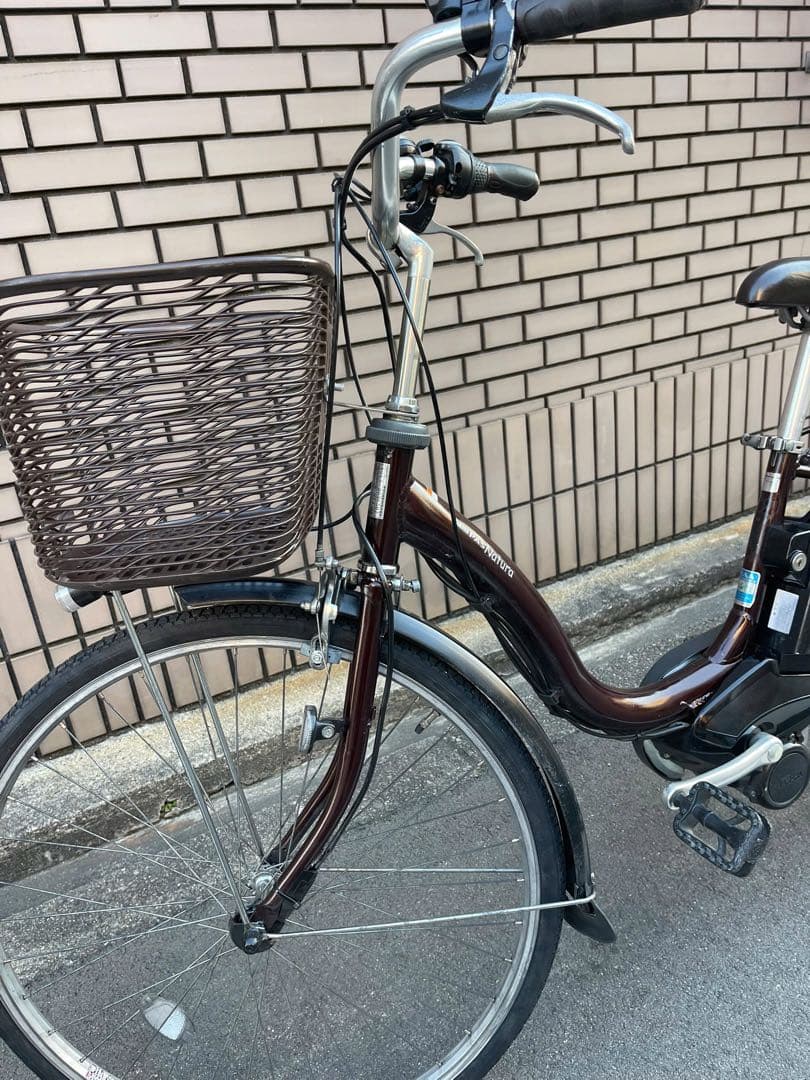 Yamaha 12.3Ah電動アシスト自転車 26AYNA68