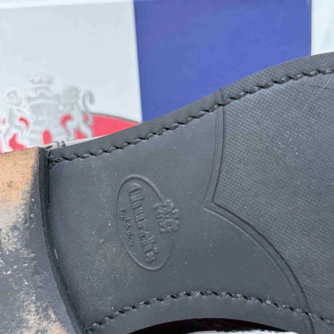 チャーチ✨サイドゴアブーツ　KETSBY　ウィングチップ　ボルドー　23.5