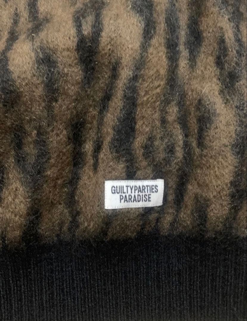 WACKO MARIA レオパード柄 ニット XL